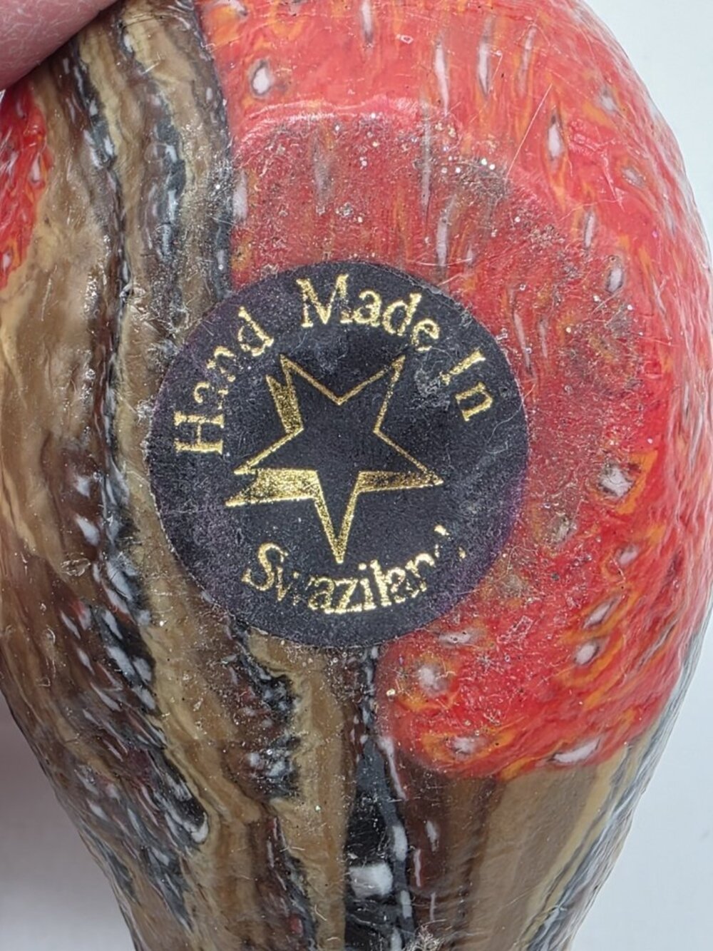 Unique Quail Bird Figure Wax Candle Made In Swaziland VTG Boho Summer New SEE - Picture 11 of 12